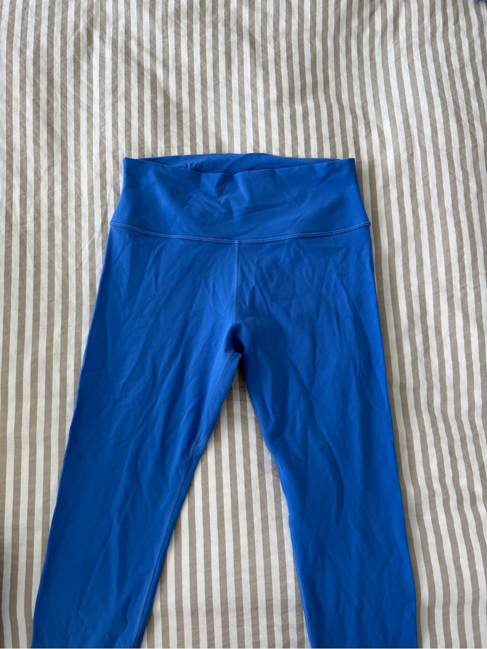 Aritzia TNA Golden Blue Athletic Leggings